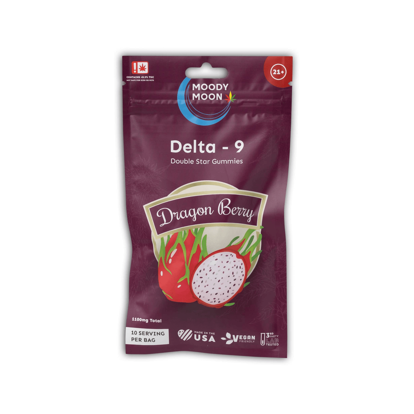 Delta 9 Double Star Gummies (1:10) - D9 + CBD
