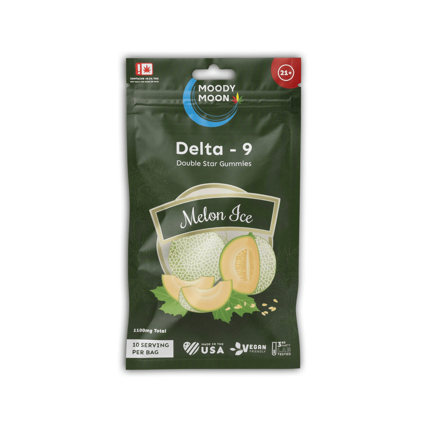 Delta 9 Double Star Gummies (1:10) - D9 + CBD
