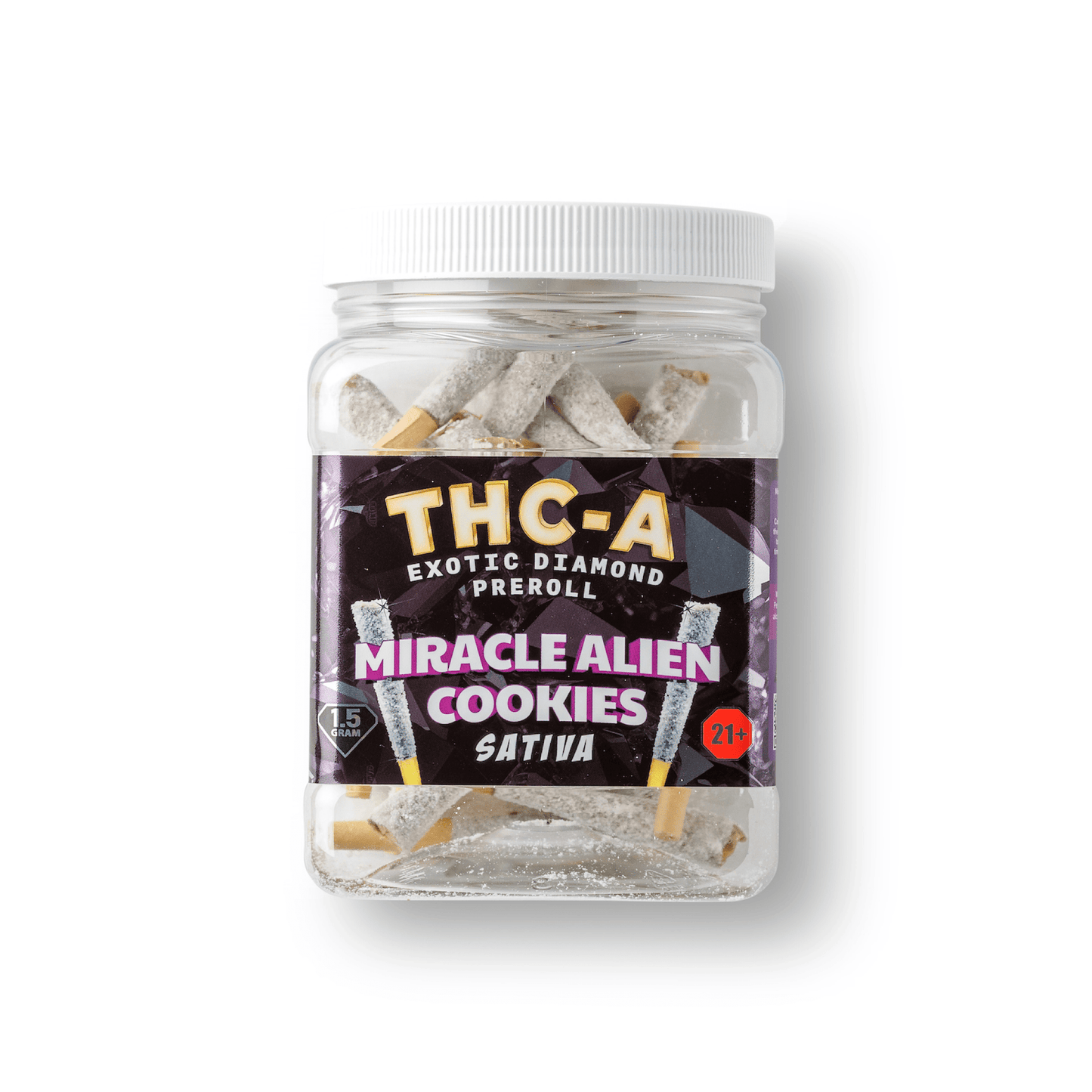 Exotic THCA Diamond PreRoll - 1.5 Gram x 20 Count
