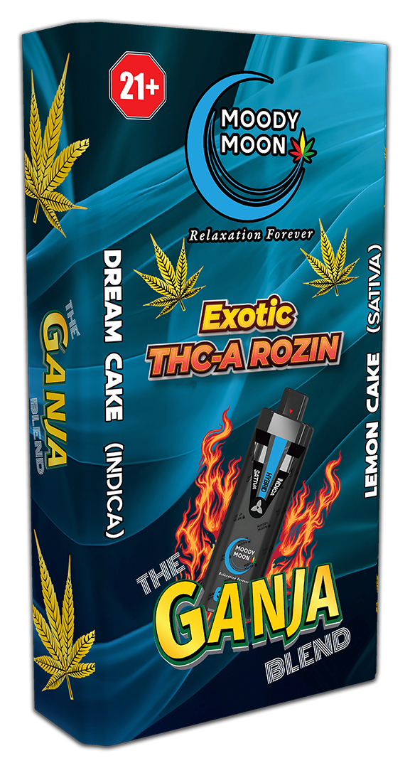 The Ganja Blend - Exotic THCA Rosin 3 in 1 Disposable Vape - 2000 mg
