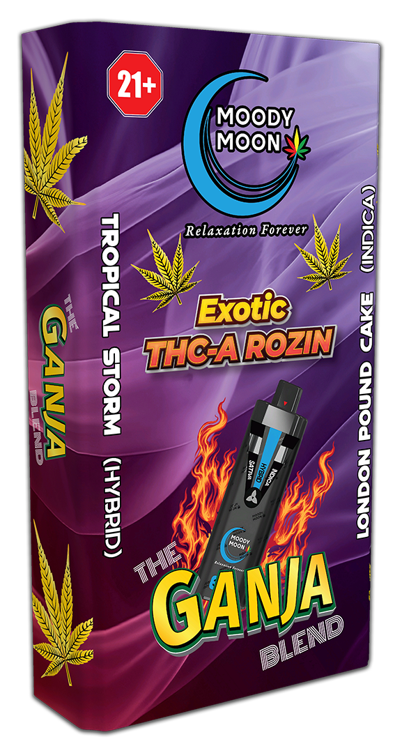 The Ganja Blend - Exotic THCA Rosin 3 in 1 Disposable Vape - 2000 mg