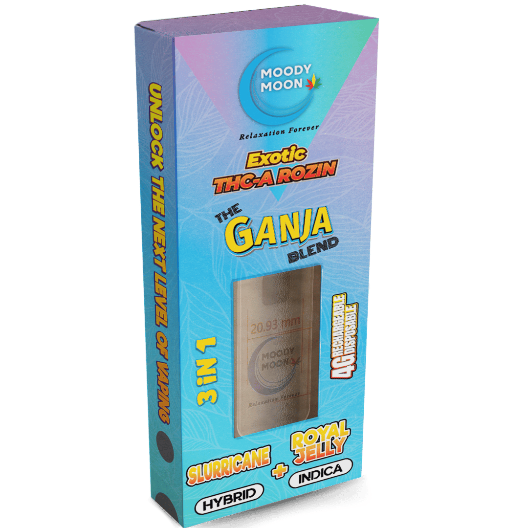 The Ganja Blend - Exotic THCA Rosin 3 in 1 Disposable Vape - 4000 mg