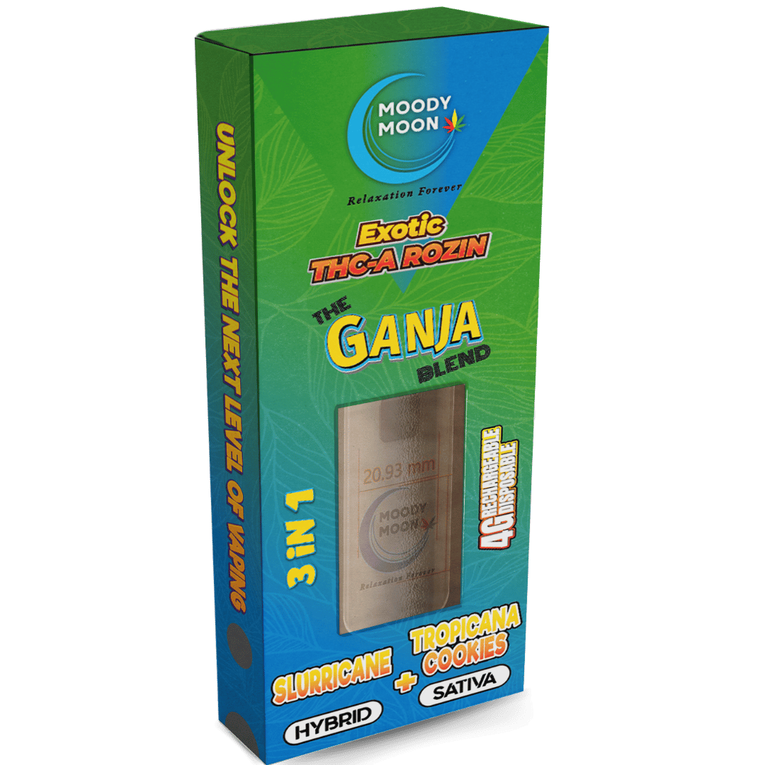 The Ganja Blend - Exotic THCA Rosin 3 in 1 Disposable Vape - 4000 mg