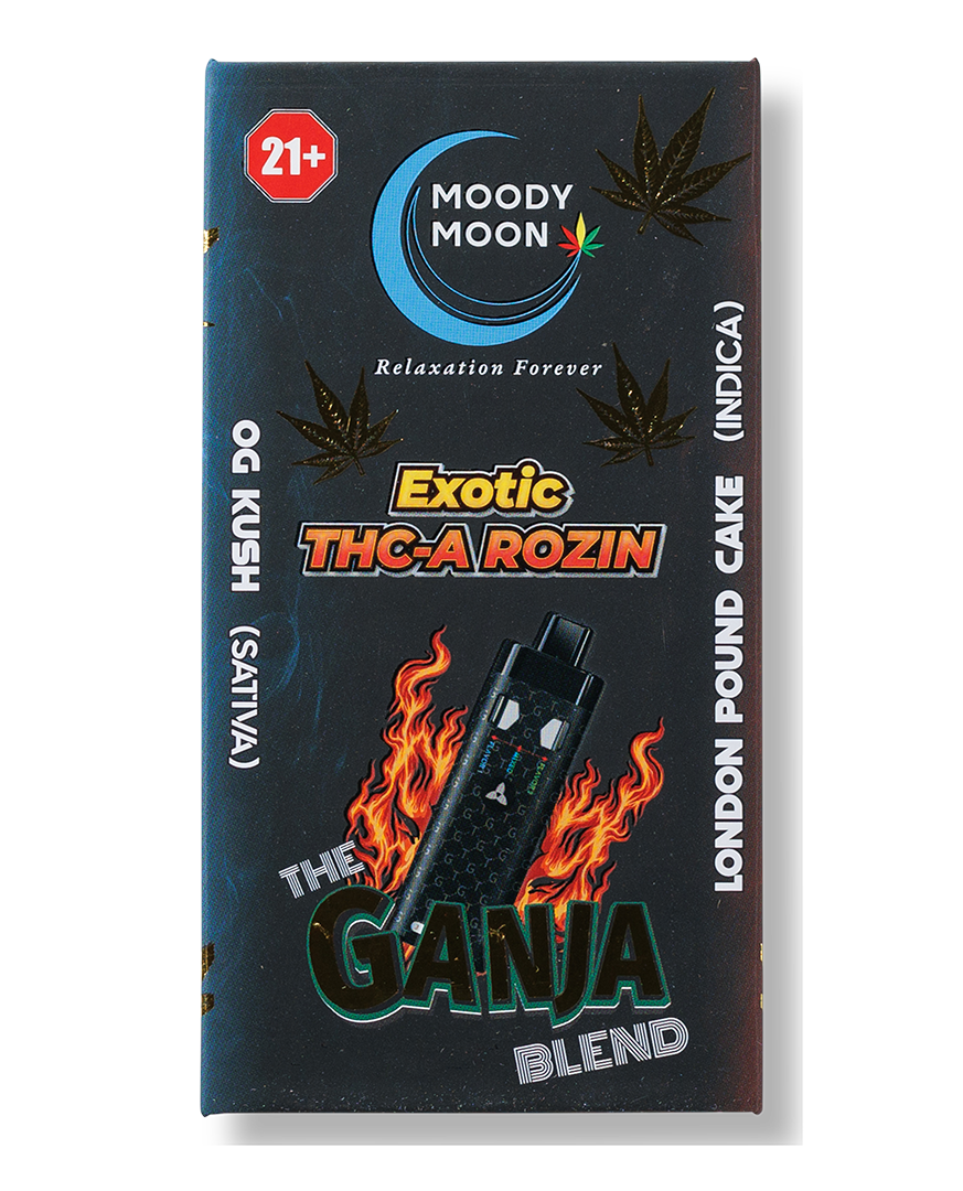 The Ganja Blend - Exotic THCA Rosin 3 in 1 Disposable Vape - 2000 mg