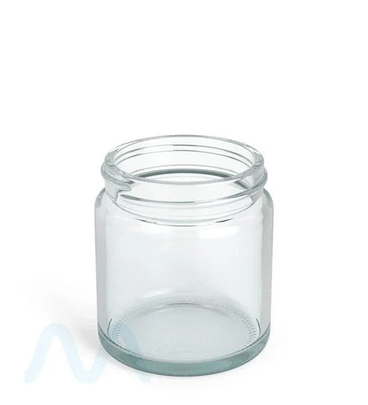 Straight Sided Clear Glass Jars | 50mm - 3oz - 100 Count