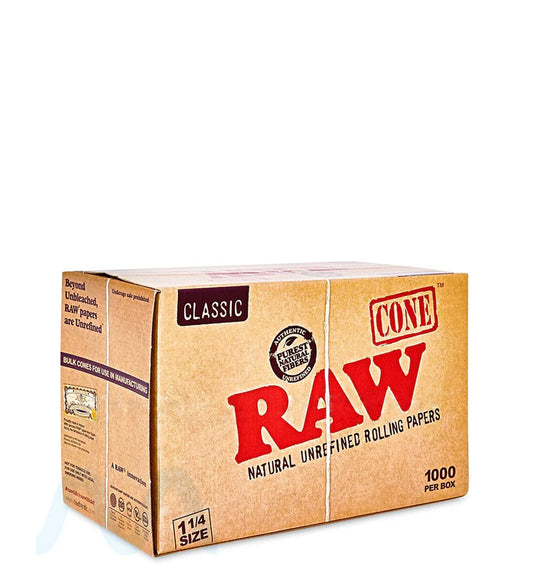 Pre-Rolled Backrolled Cones | 84mm - Unbleached Paper - 1000 Count