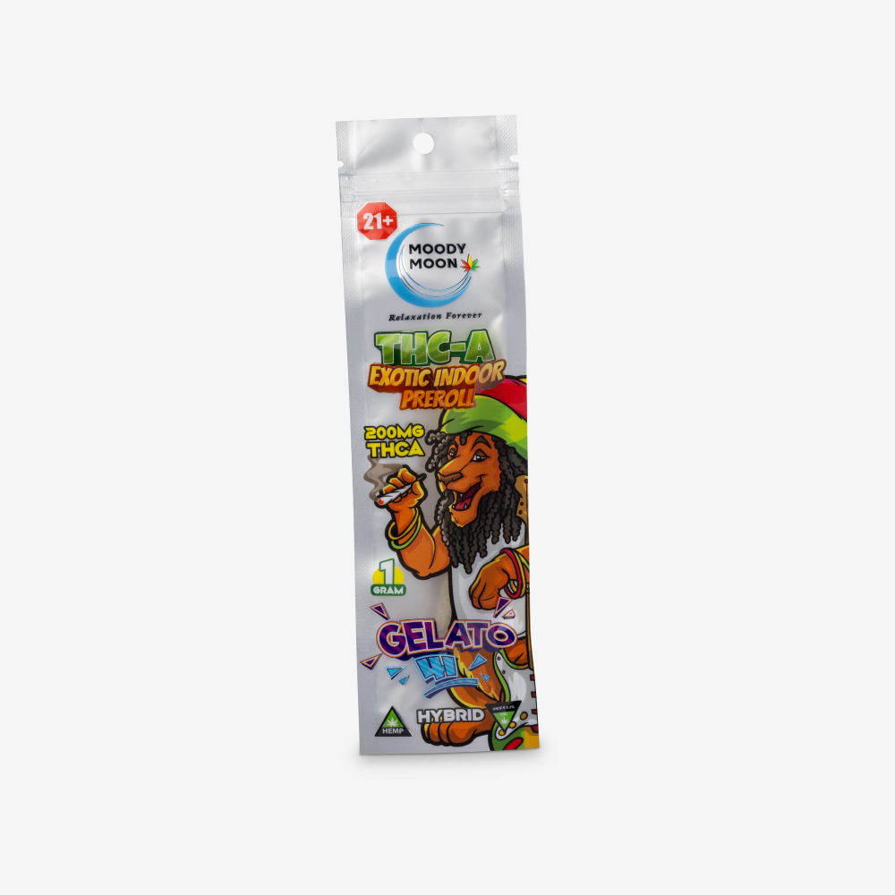 Exotic THCA  Indoor PreRoll - 1 Gram x 2 Count