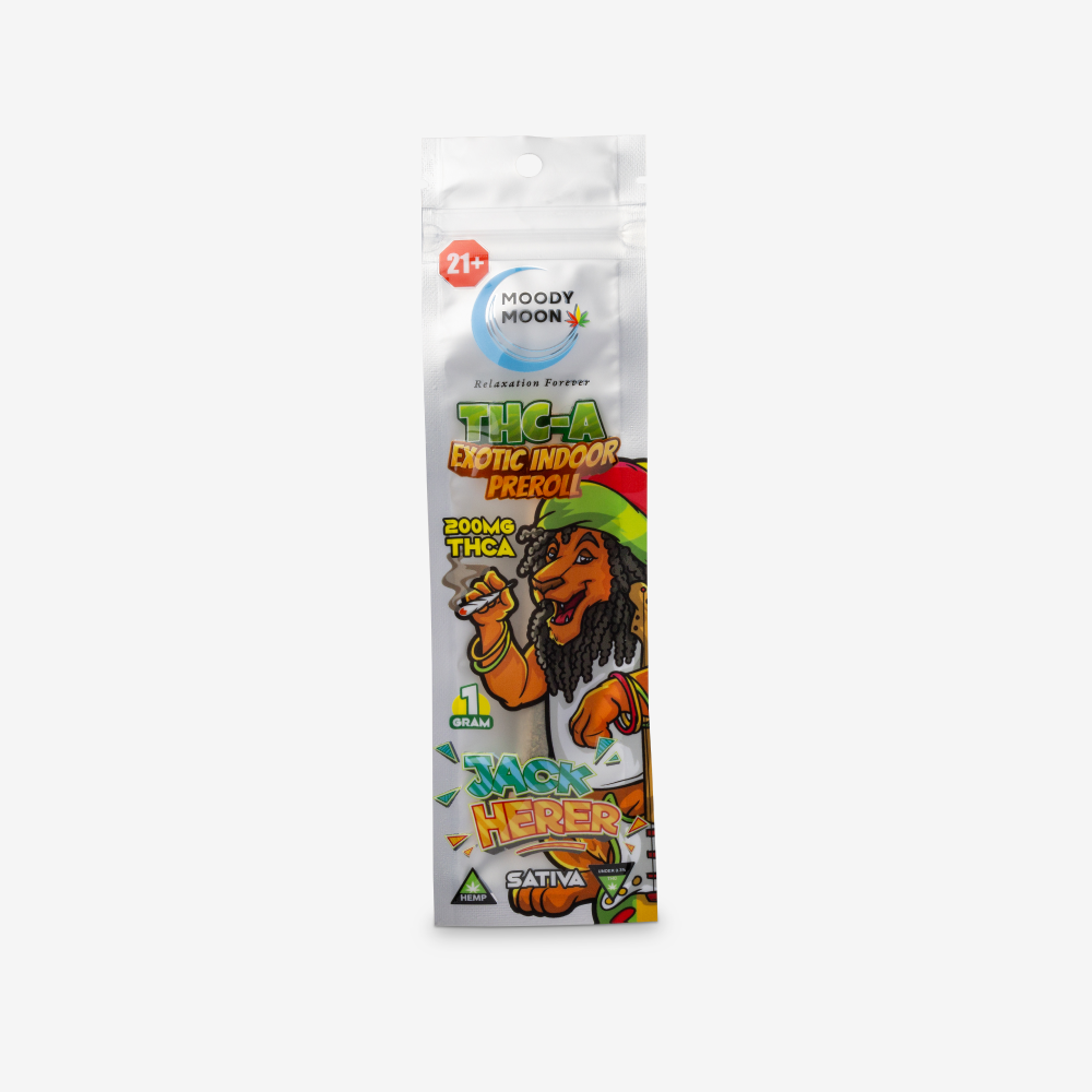 Exotic THCA  Indoor PreRoll - 1 Gram x 2 Count