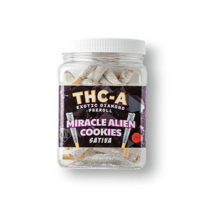 Exotic THCA Diamond PreRoll - 1.5 Gram x 20 Count