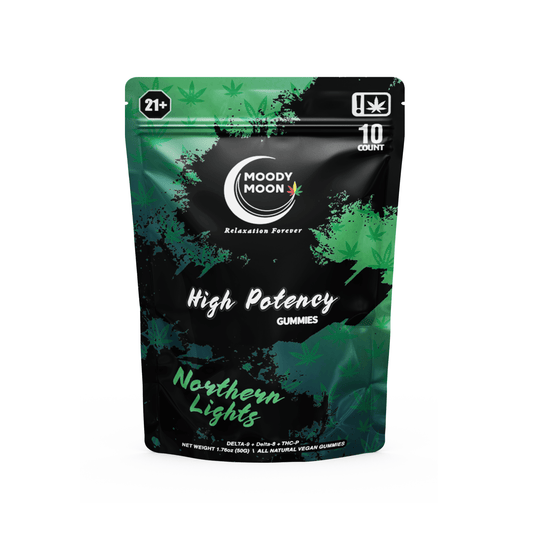 High Potency Gummies Pack - D8 + D9 + THCP - 10 Gummies