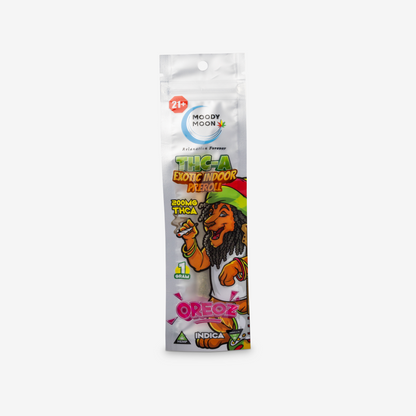 Exotic THCA  Indoor PreRoll - 1 Gram x 2 Count