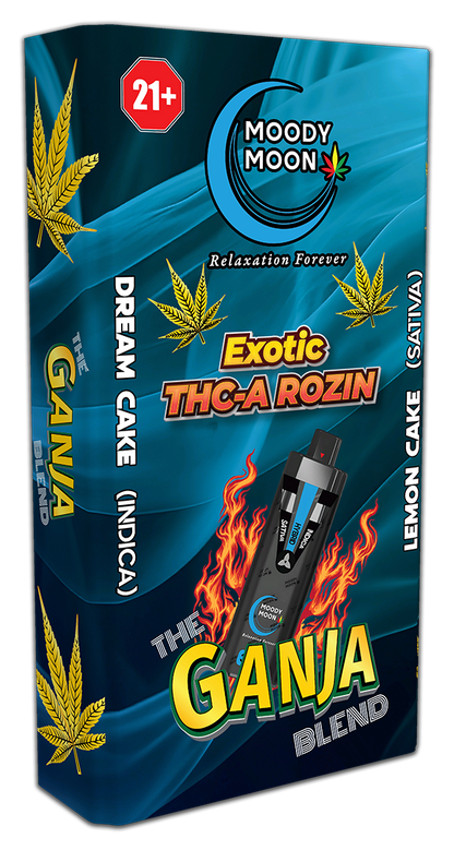 The Ganja Blend - Exotic THCA Rosin 3 in 1  Disposable Vape - 2000 mg