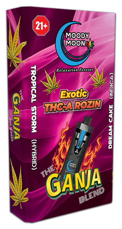 The Ganja Blend - Exotic THCA Rosin 3 in 1  Disposable Vape - 2000 mg