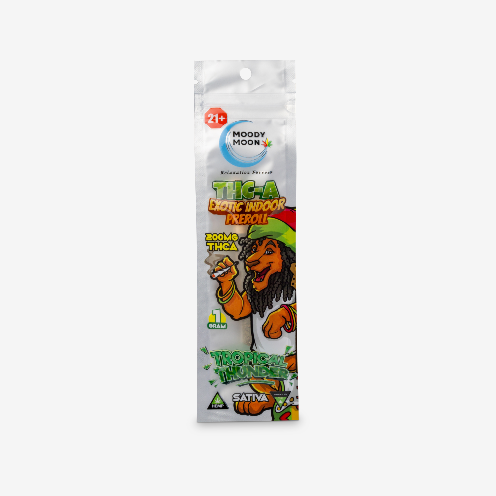 Exotic THCA  Indoor PreRoll - 1 Gram x 2 Count