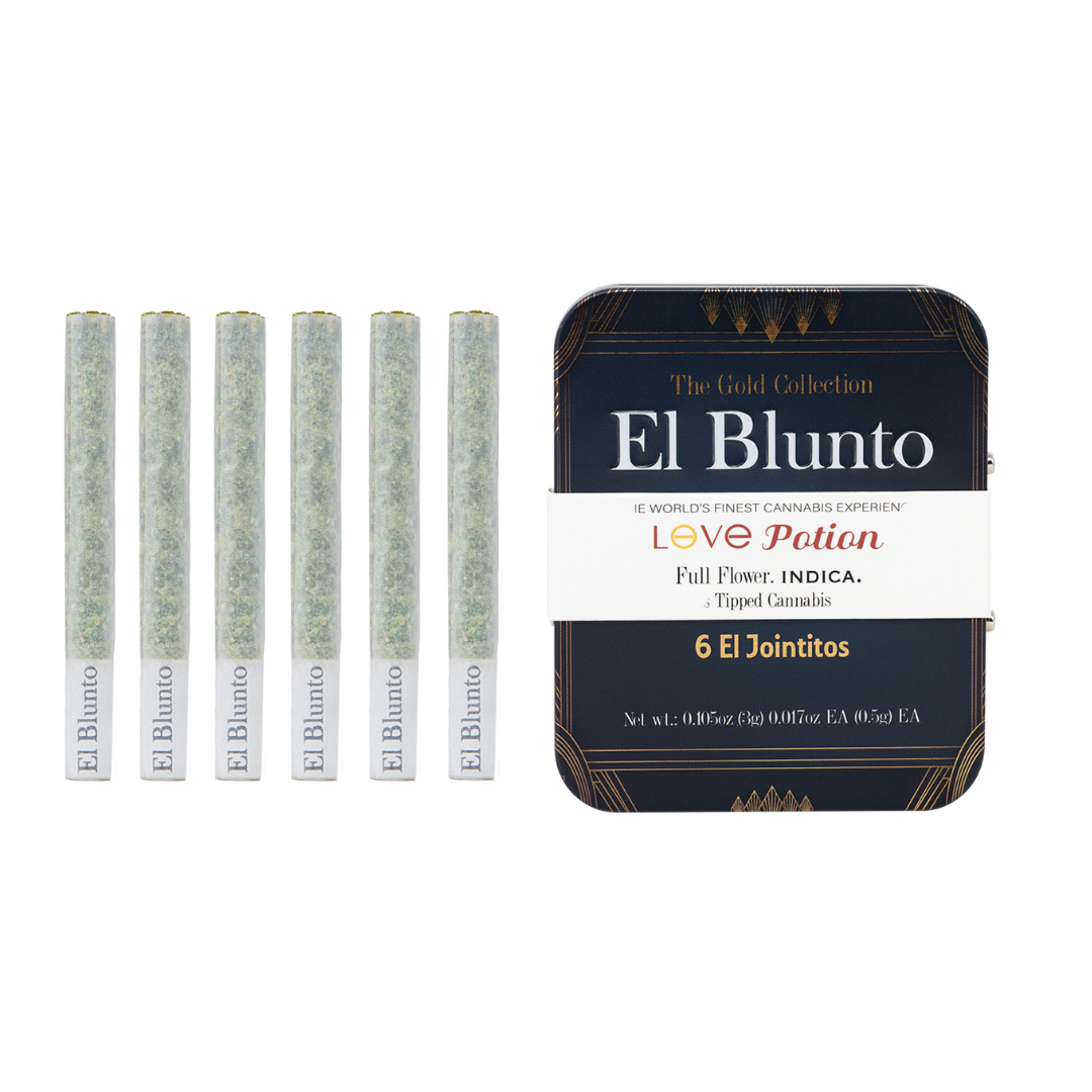 El Blunto - Uninfused PreRoll - 0.5 Gram x 6 Count