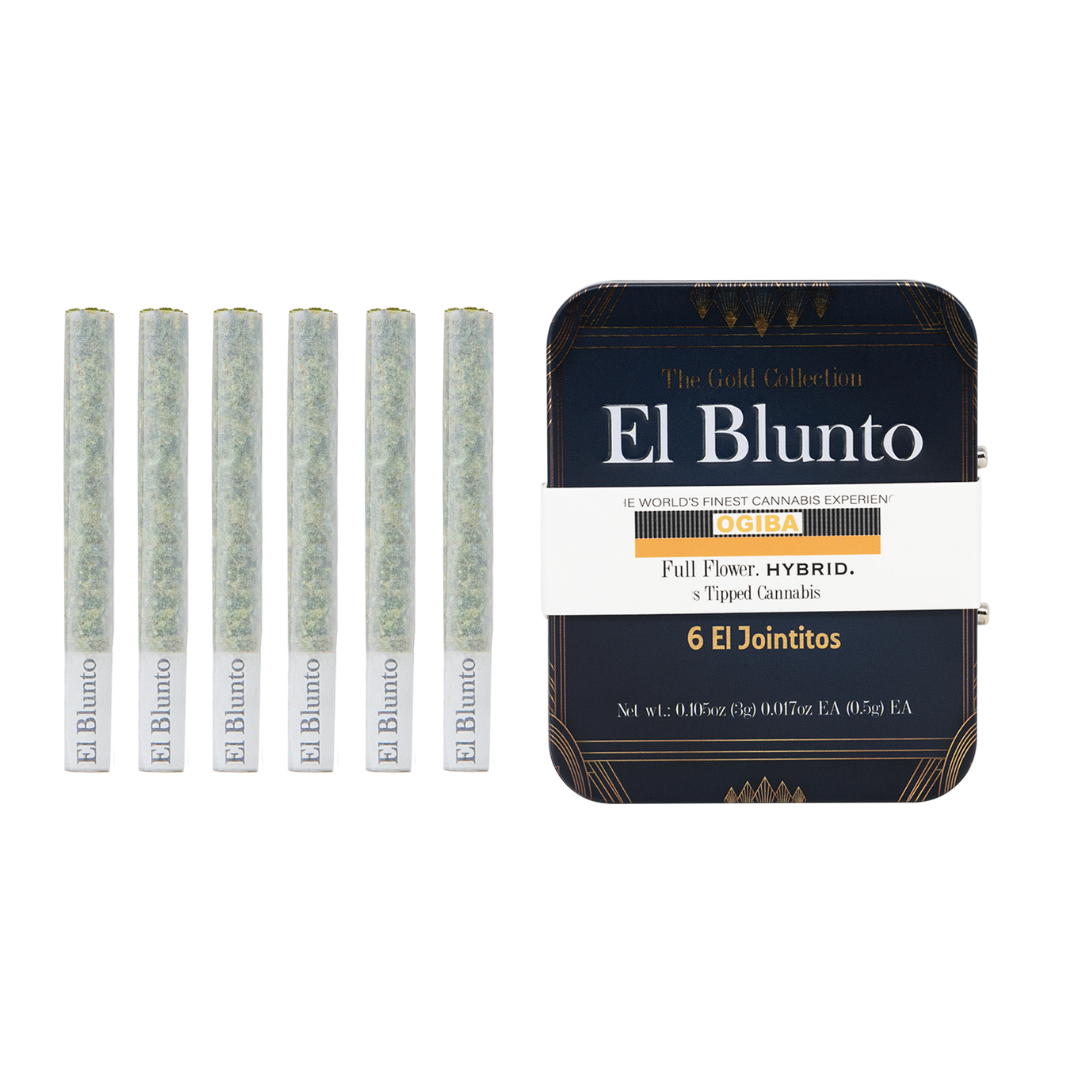 El Blunto - Uninfused PreRoll - 0.5 Gram x 6 Count