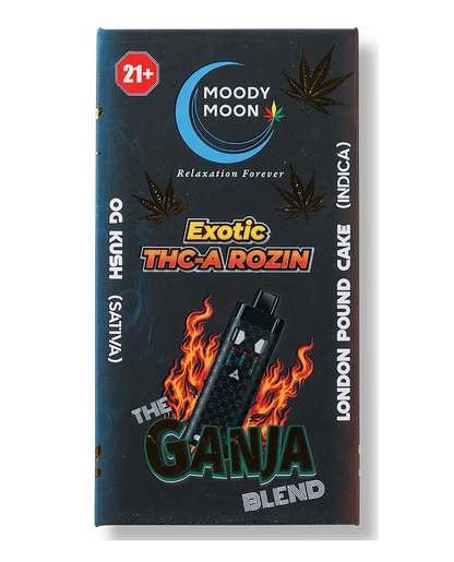 The Ganja Blend - Exotic THCA Rosin 3 in 1  Disposable Vape - 2000 mg